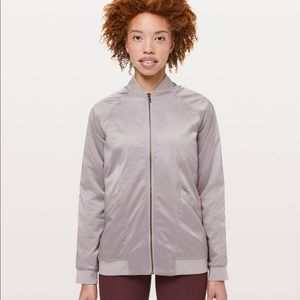Lululemon Trace Back Bomber Jacket